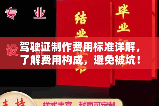 固安驾驶证制作费用标准详解，了解费用构成，避免被坑！